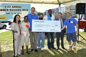 Northrop Grumman Donates $40,000 to Sponsor Sandtown Habitat (thumbnail)