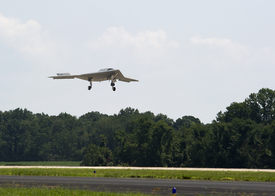 First Flight of X-47B from NAS Patuxent River is Flawless (thumbnail)