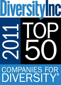 DiversityInc's 2011 Top 50 Companies for Diversity Logo (thumbnail)