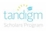 Tandigm scholars logo